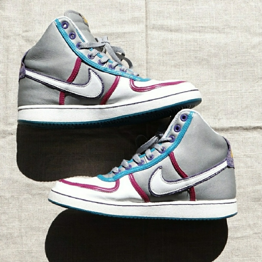 "Maximal Moxie"🌈 Nike Retro High Dunk Sneakers - Picture 1 of 4